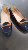 Tod's Lack Ballerina dunkelblau Grösse 37