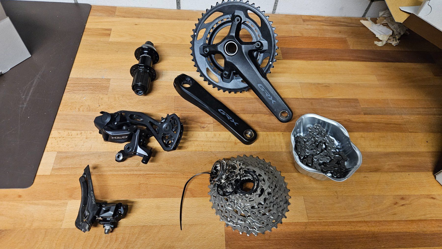 Shimano Pezzi di ricambio: shimano GRX 2x12 Gruppe – Nuovo (secondo la descrizione) da Einsiedeln venduto da sh666