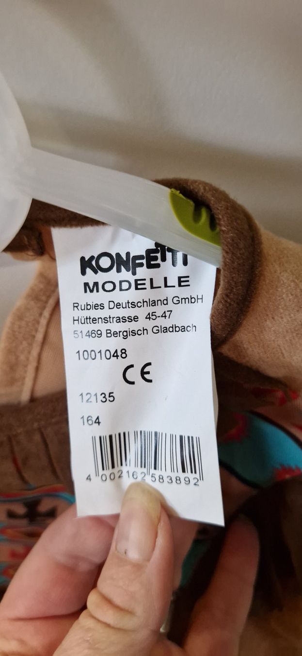 Costumi: Fasnachtskostüm – Usato da Tafers venduto da Nathtafers 1