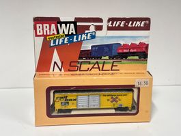 Life-Like Brawa 1055 Güterwagen Spur N