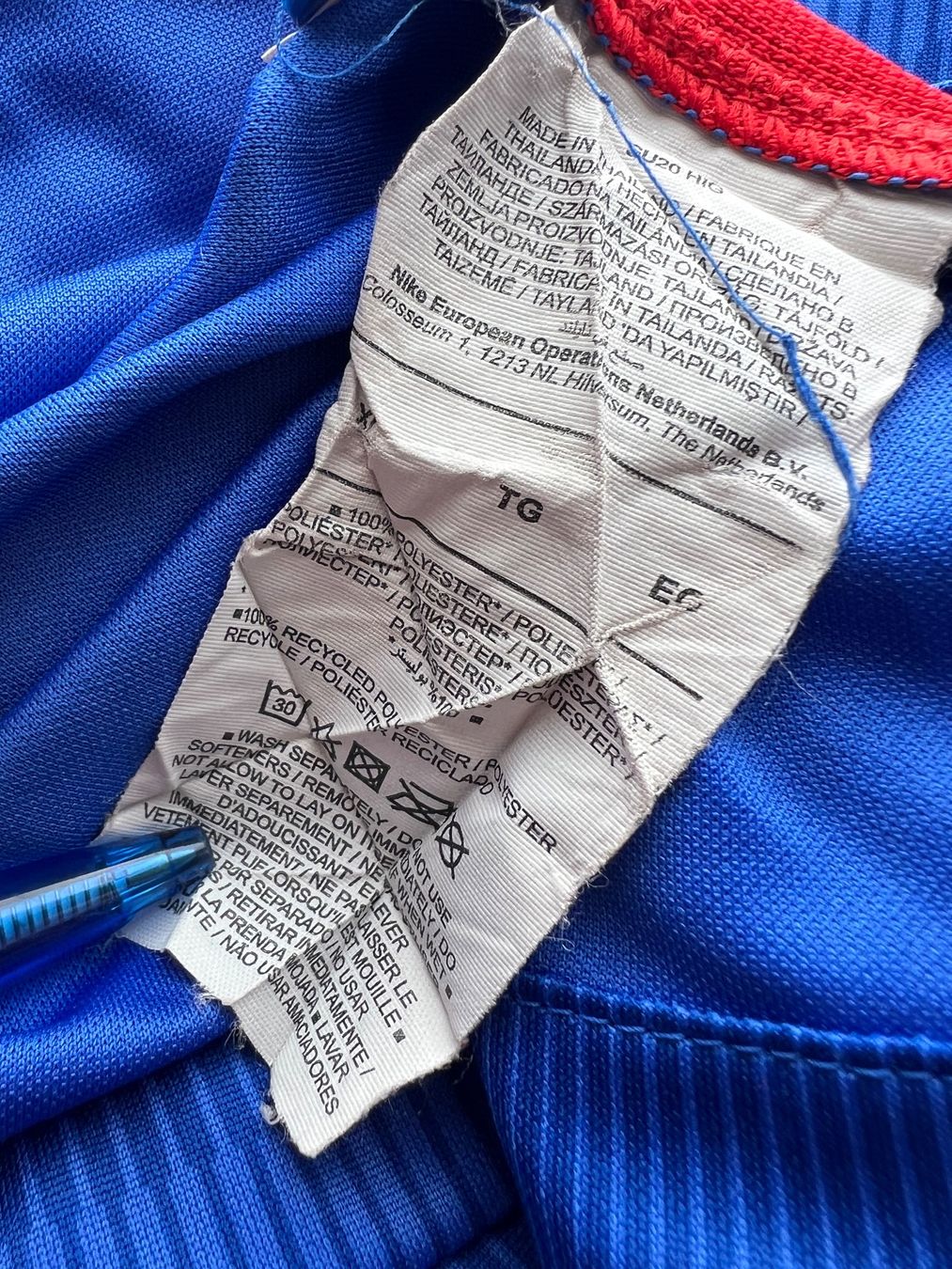 Nike Canottiere & Pantaloni: ENGLAND 20/22 TRIKOT – Usato da Lüchingen venduto da Jersey_Time 5