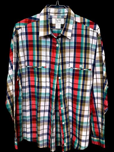 Hemden: TUW by Mervyn's Kariertes Button-Down-Hemd - Größe 42 – Gebraucht aus Zug von vinokilo 1