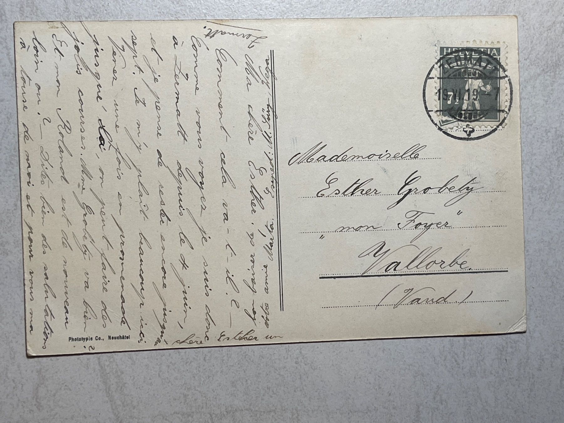 Cartoline postali: Zermatt Matterhorn, – Usato da Strengelbach venduto da Aschatan5 1