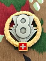 Béretemblem Felddivision 8 Goldkranz, Variante 2