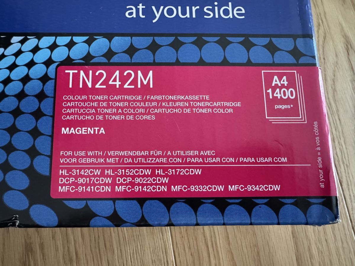 Brother Cartucce per stampanti & toner: Brother TN242M Toner magenta – Nuovo e nell'imballaggio originale da Zürich venduto da wtpooh 3