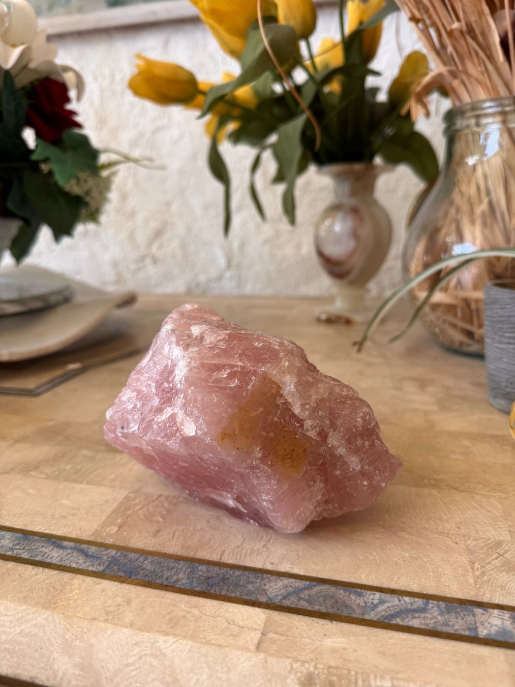 Minéraux & Lithothérapie: Pierre brute de quartz rose – D'occasion à La Neuveville par ghubler 2