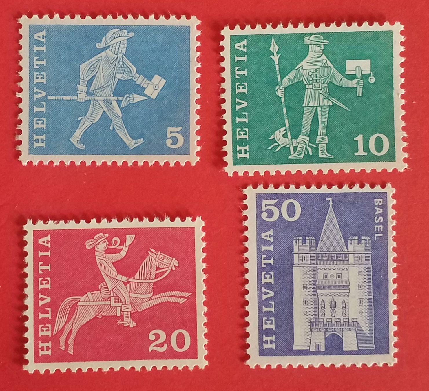 Alle Briefmarken: 3424) 355R - 363R, Postgeschichte ohne Nr. postfrisch – Neu (gemäss Beschreibung) aus Baden von Eggi