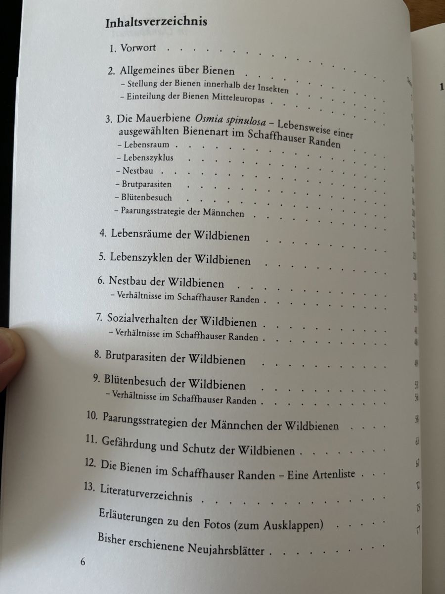 Libri: Wildbienen im Schaffhauser Randen – Usato da Zürich venduto da WWehrle 1