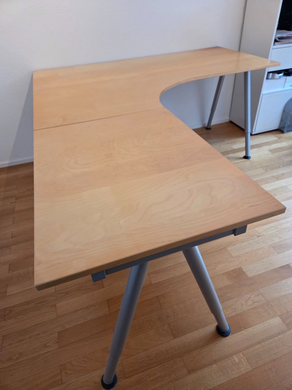 Ikea Scrivanie: Eckbürotisch IKEA, Birke – Usato da Baden venduto da sun_9 1