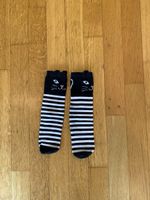 Süsse Katzensocken, geringelt, Grösse /Einheitsgrösse