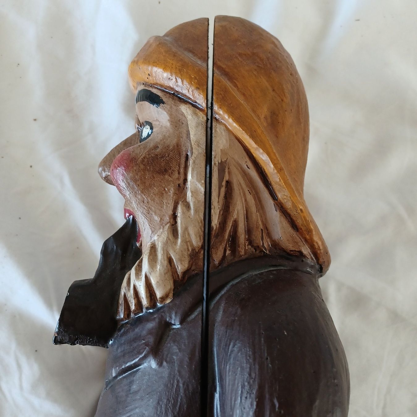 Statuette: WEIN-FLASCHENFIGUR. Geschnitzt. Sitzender Seemann. – Usato da Zürich venduto da Bellabo 8