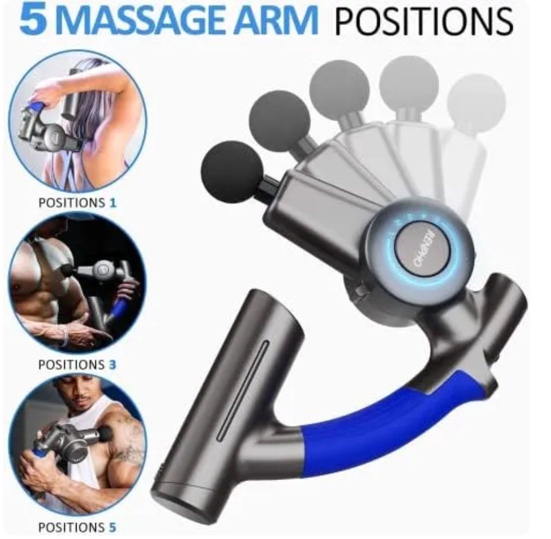 Dispositivi per massaggi: RENPHO Elektrische Massagepistole – Nuovo e nell'imballaggio originale da Zürich venduto da FerrerLarruy 2