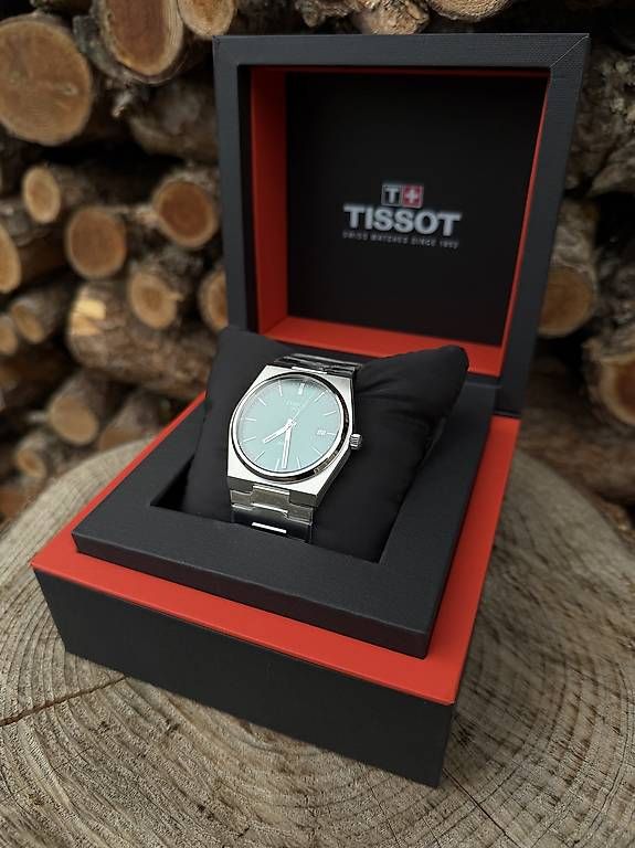 Orologi: Tissot PRX 40mm Grün – Nuovo e nell'imballaggio originale da Monthey venduto da vla_x7fz