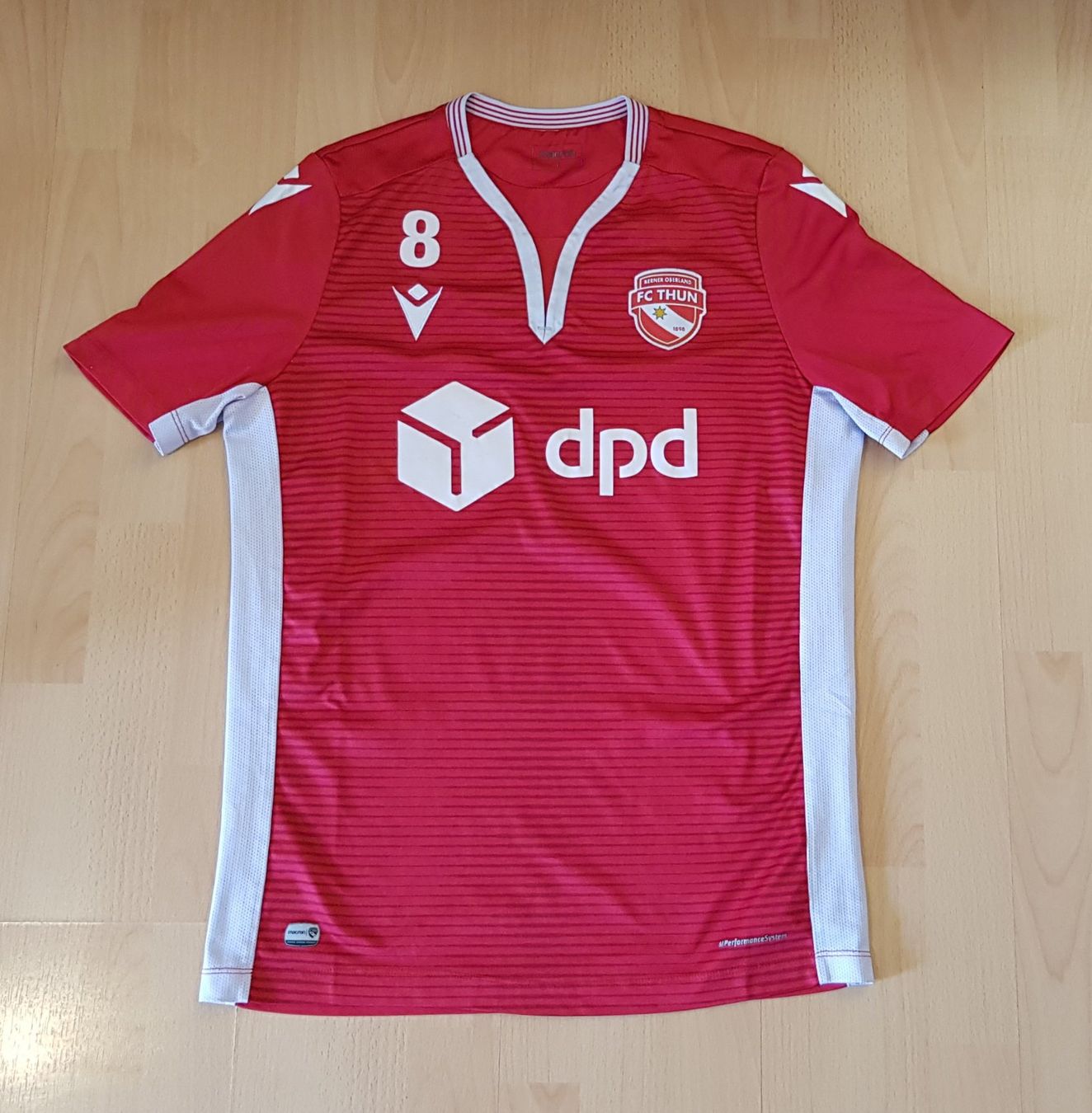 Maillots de corps & Pantalons: FC Thun Macron Trikot, Grosse L – D'occasion à Le Mouret par Pantini