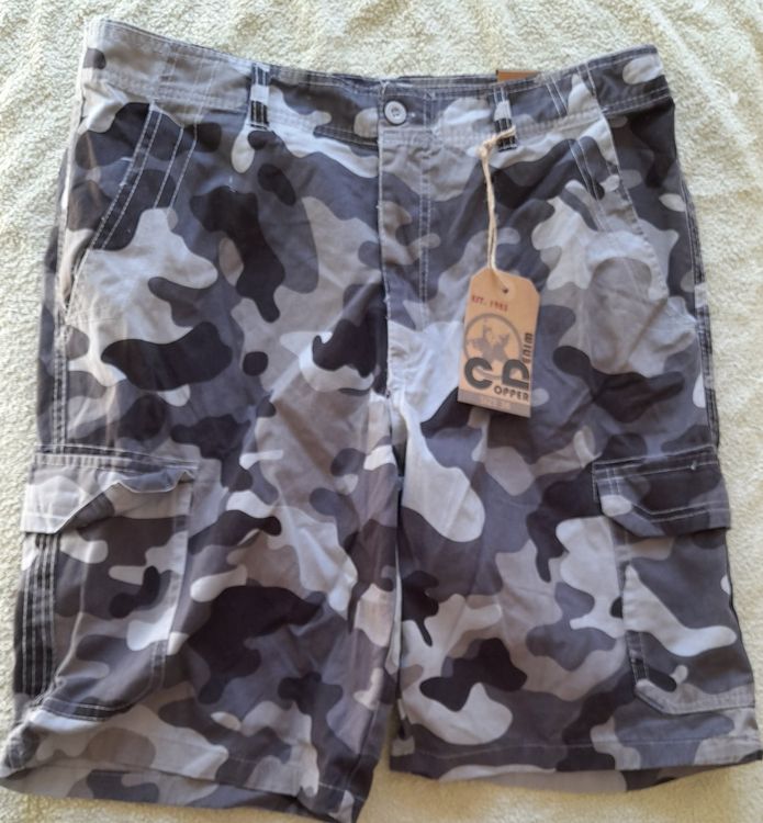 Pantaloni: Coole Herren Cargo Shorts Gr.36 US Neu mit Etikett 100% Cott – Nuovo e nell'imballaggio originale da Thalwil venduto da all_7t8w 1