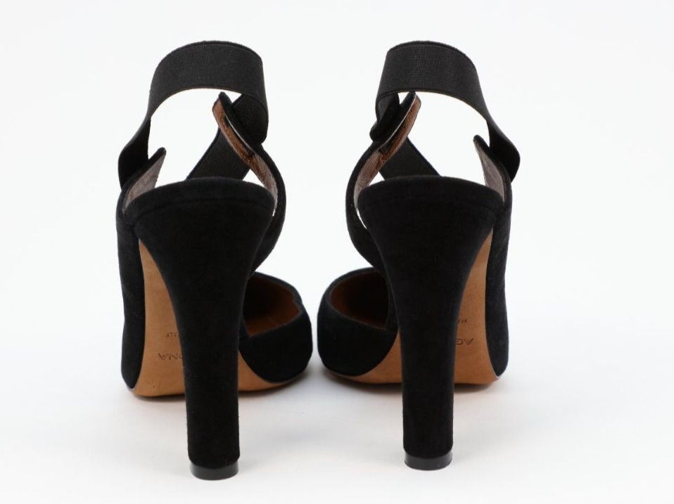 Agnona Scarpe da donna: AGNONA High Heels, Wildlederoptik, Gr. 40 – Nuovo e nell'imballaggio originale da Zollikofen venduto da oOAROo 4