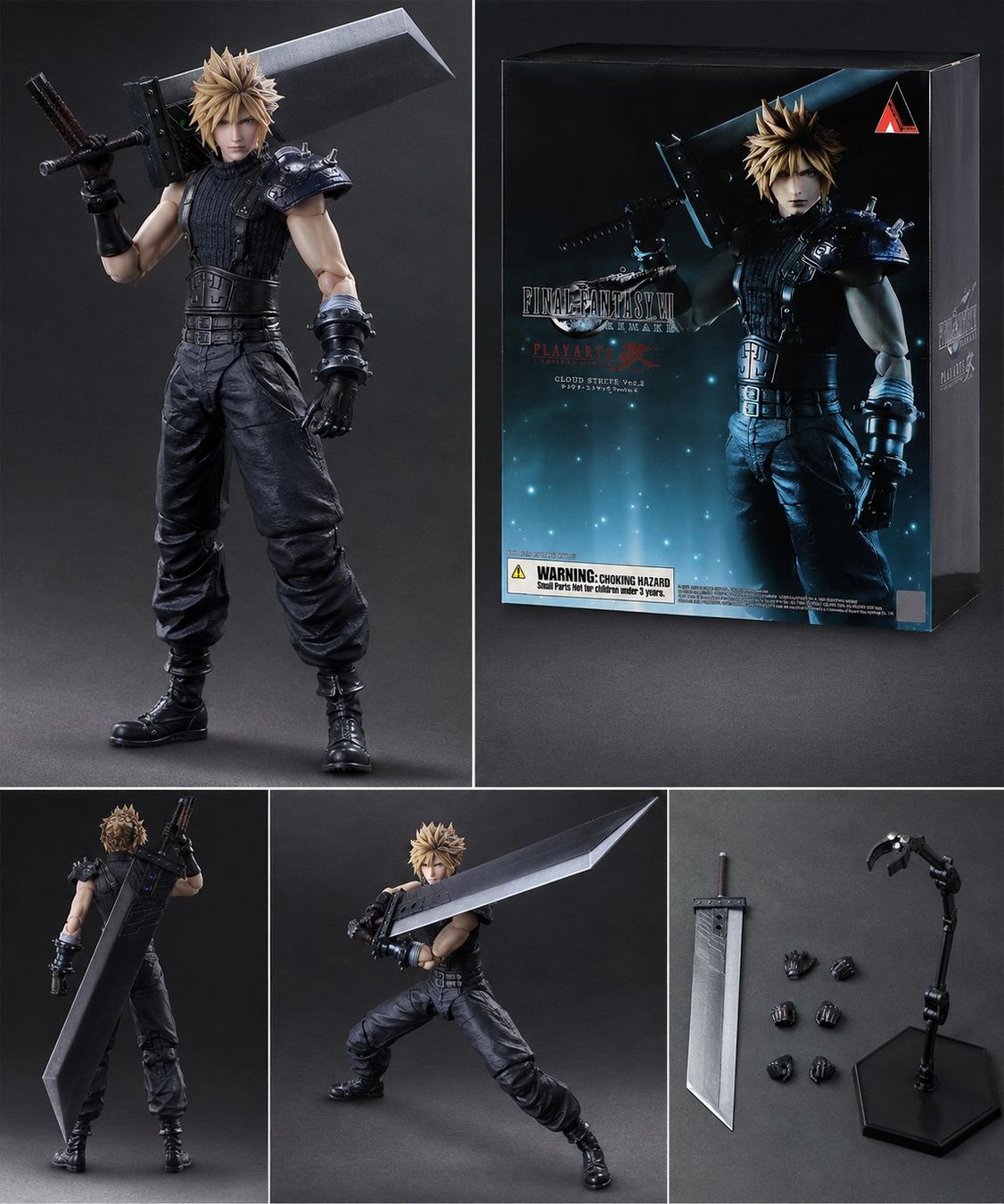 Figurines: Figur: Final Fantasy VII Remake Cloud Strife Version 2 – Neuf avec emballage d'origine à Thun par Gameparadise 3