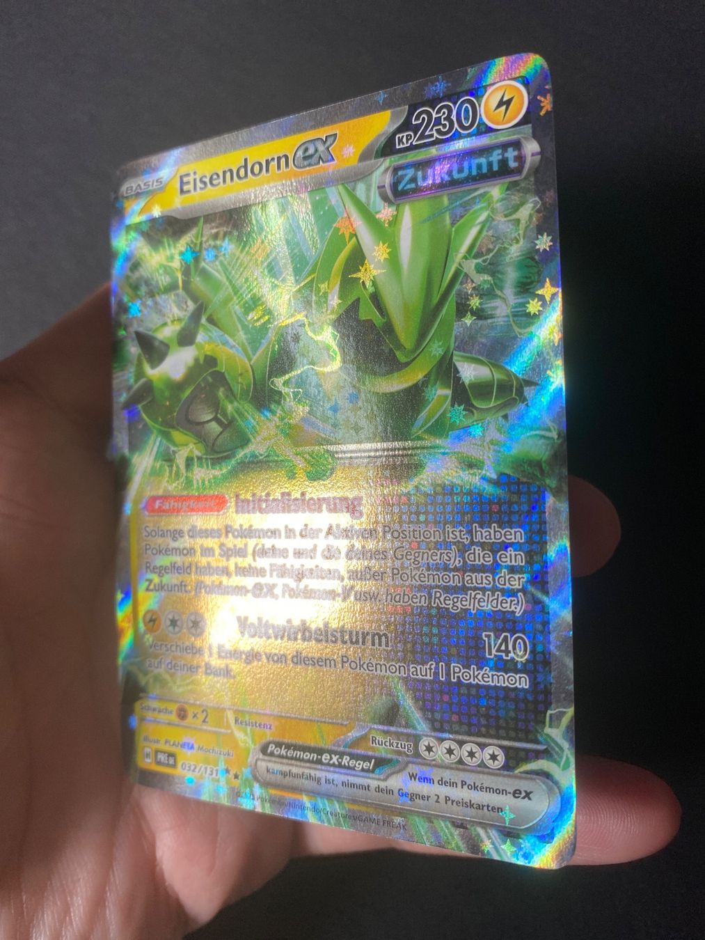 Pokémon Carte collezionabili: Eisendorn ex 32 - Iron Thorns ex - Prismatic Evolutions - DE – Nuovo (secondo la descrizione) da Hausen AG venduto da Shrade 1