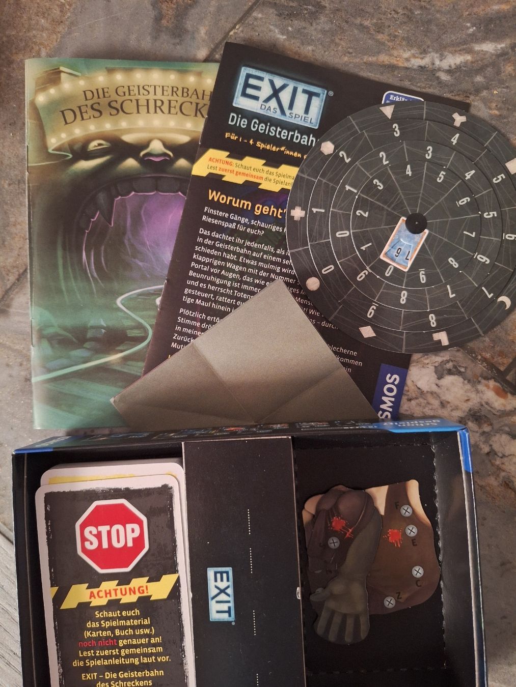 Kosmos Spiele: Die Geisterbahn des Schreckens Exit – Neu (gemäss Beschreibung) aus Würenlos von Moonberry 1