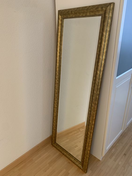 Ikea Gold Spiegel