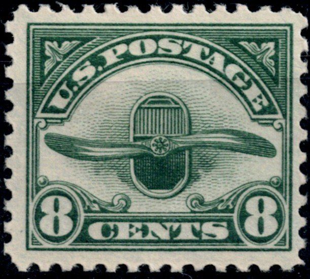 Tutti i francobolli: USA 1923 Flugpost 6 Cent postfrisch – Nuovo (secondo la descrizione) da Kriens venduto da goofy46