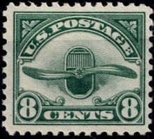 USA 1923 Flugpost 6 Cent postfrisch