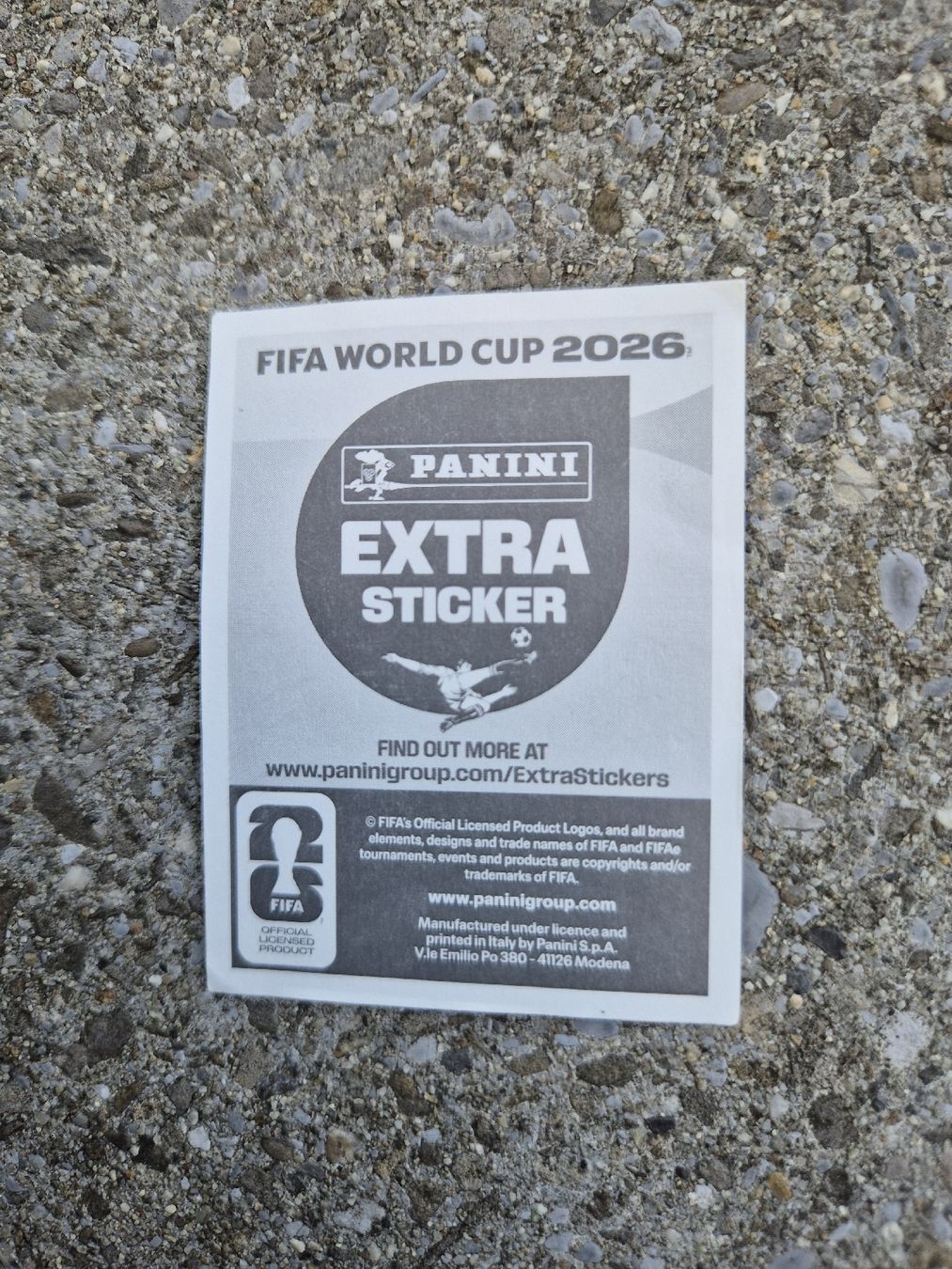 Panini Carte collezionabili: Panini WM 2026 Extra Sticker Achraf Hakimi – Nuovo (secondo la descrizione) da Altendorf venduto da caj_hry2 1