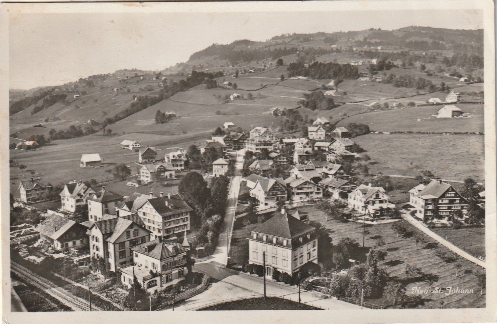 Cartoline postali: Neu St. Johann – Usato da Rorschacherberg venduto da fratovi2