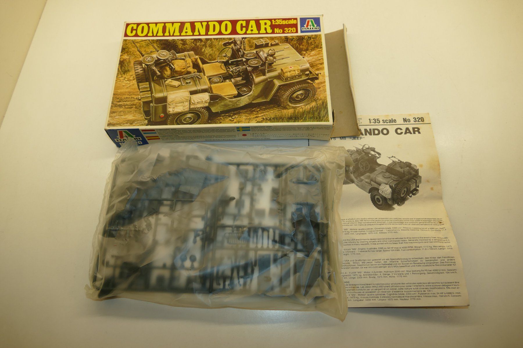 Italeri Kit di modellismo & Modellini statici: Italeri 1:35: Commando Car – Nuovo (secondo la descrizione) da Niederhasli venduto da rail-duerst 1