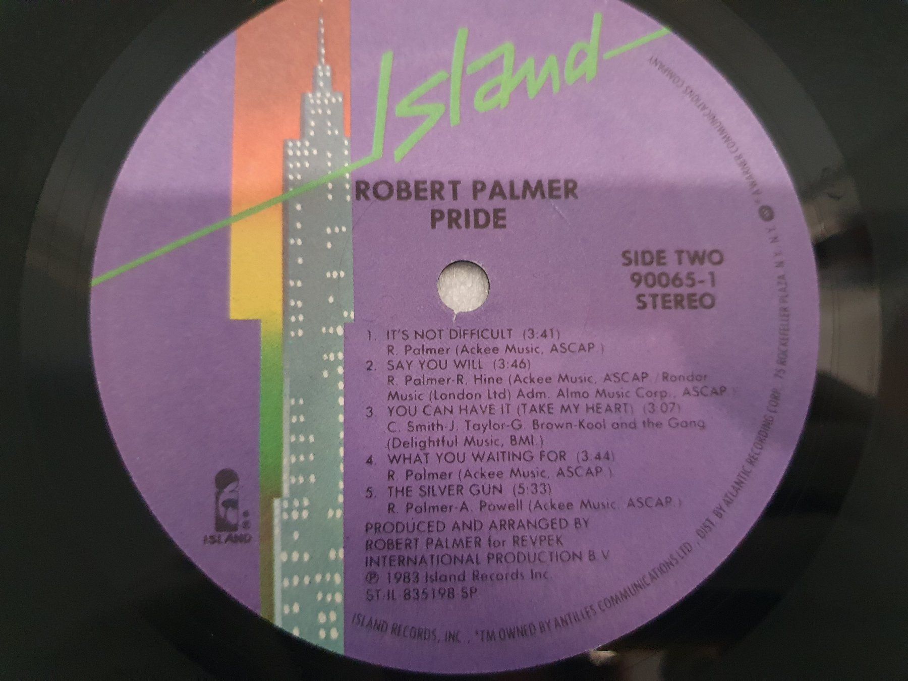 Dischi in vinile: Robert Palmer – Pride – Usato da Uster venduto da Vinyl-Leidenschaft 5