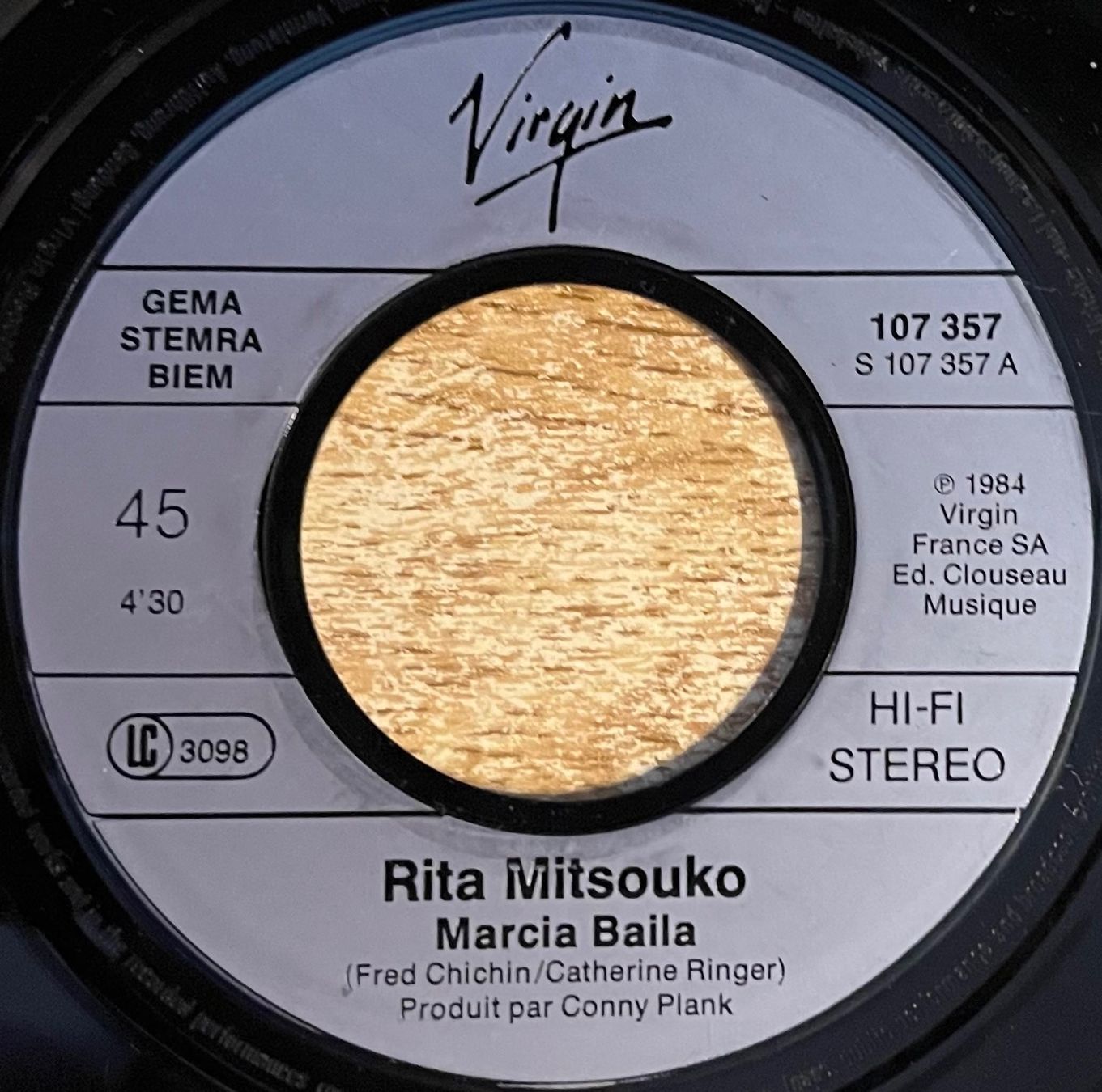 Dischi in vinile: RITA MITSOUKO - MARCIA BAÏLA – Usato da Bussigny venduto da vinyl-pas-cher 2