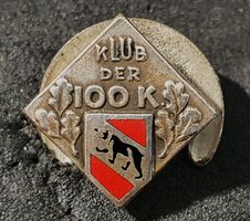 GG142 - Alter Reversknopf Klub der 100 K. ???  BERN