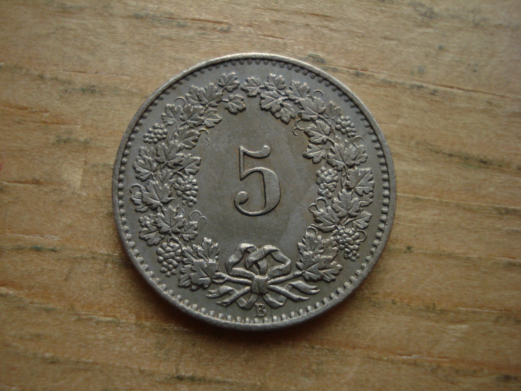 Tutti le monete: (H6) 5 Rappen 1880  UNZ – Usato da Erlach venduto da Net-Coins 1