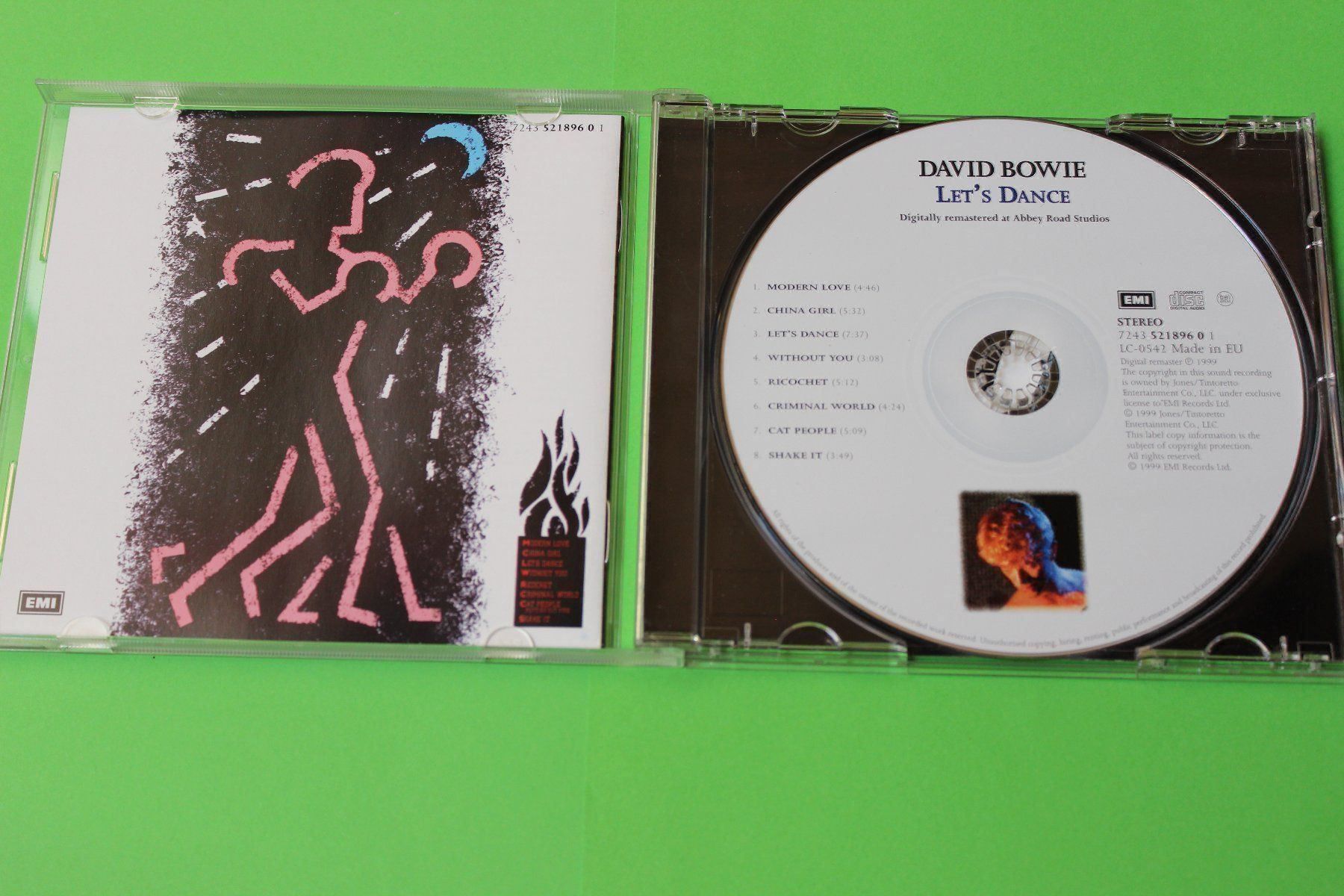 CDs: David Bowie - Let's dance CD 1983 (Remastered 1999) – Gebraucht aus Tübach von JamesStone 3