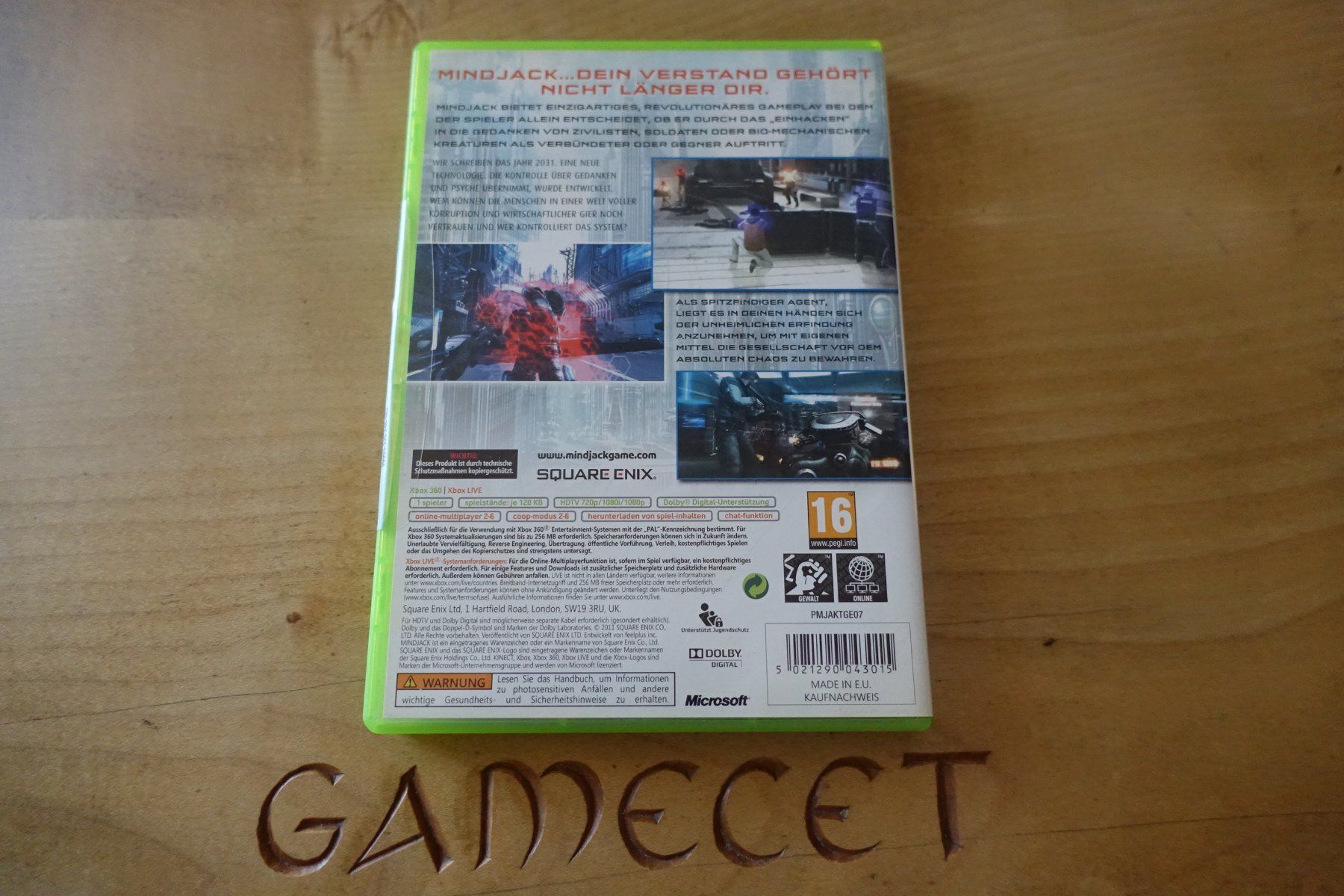 Microsoft Spiele: Mindjack – Gebraucht aus Steinach von Gamecet 2