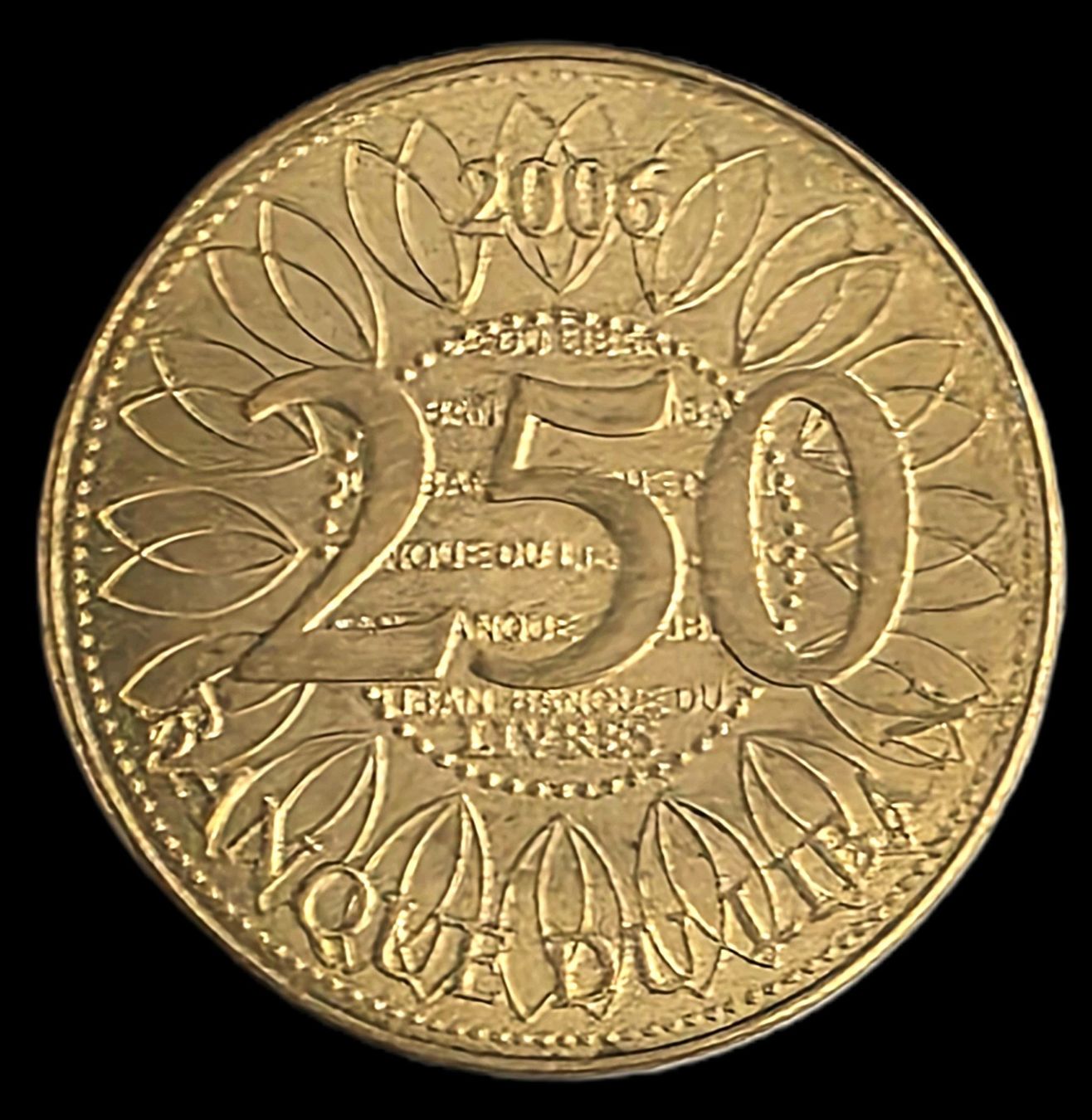 Tutti le monete: LIBANON 250 LIVRES 2006 – Usato da winterthur venduto da CoinPassion