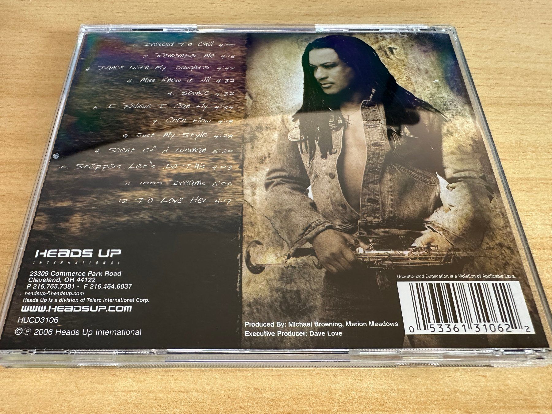 CD: Marion Meadows – Dressed To Chill – Usato da Rikon im Tösstal venduto da Alpenmutz 1