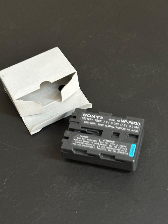 AccuCell Akku Passend Für Sony NP-FM30 Akku – -de