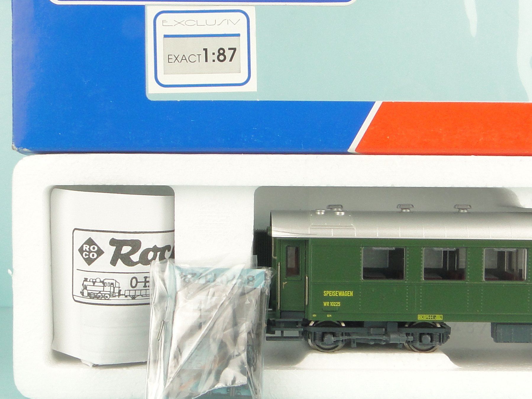 Roco Modellini di ferrovie: Roco 44876 H0 DC SBB Speisewagen – Usato da Bülach venduto da cann11 1
