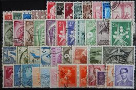 Belgien ex. Kat. 874-1092 gest. 1950/58