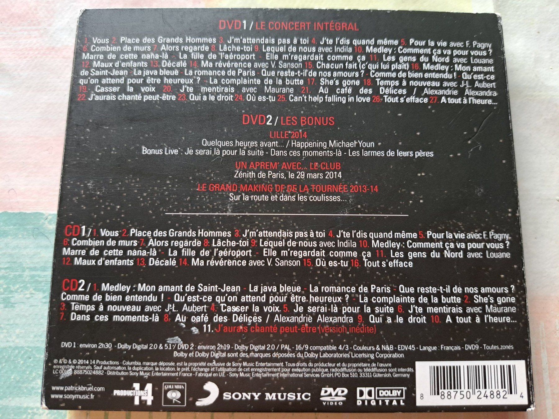 CDs: CD Live Bruel 2014 2 Cds + 2 DVDs – Gebraucht aus Pully von bro_n52j 1