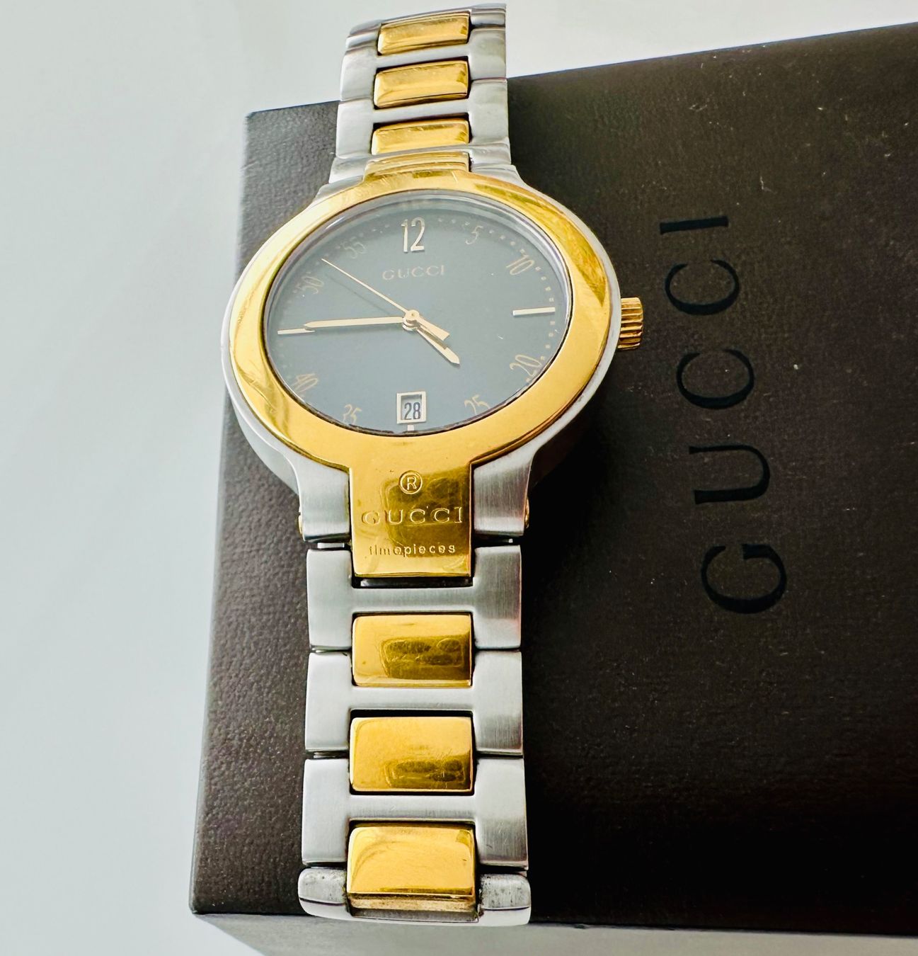 Gucci Orologi: GUCCI Quartz Bicolore 35 mm 100% originale - FULL SET – Usato da Conthey venduto da advisia 5