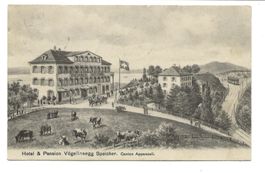 Speicher (AR) Hotel & Pension Vögelinsegg - Bahn - 1907