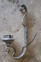 Antike Wandleuchte Metall Jugendstil