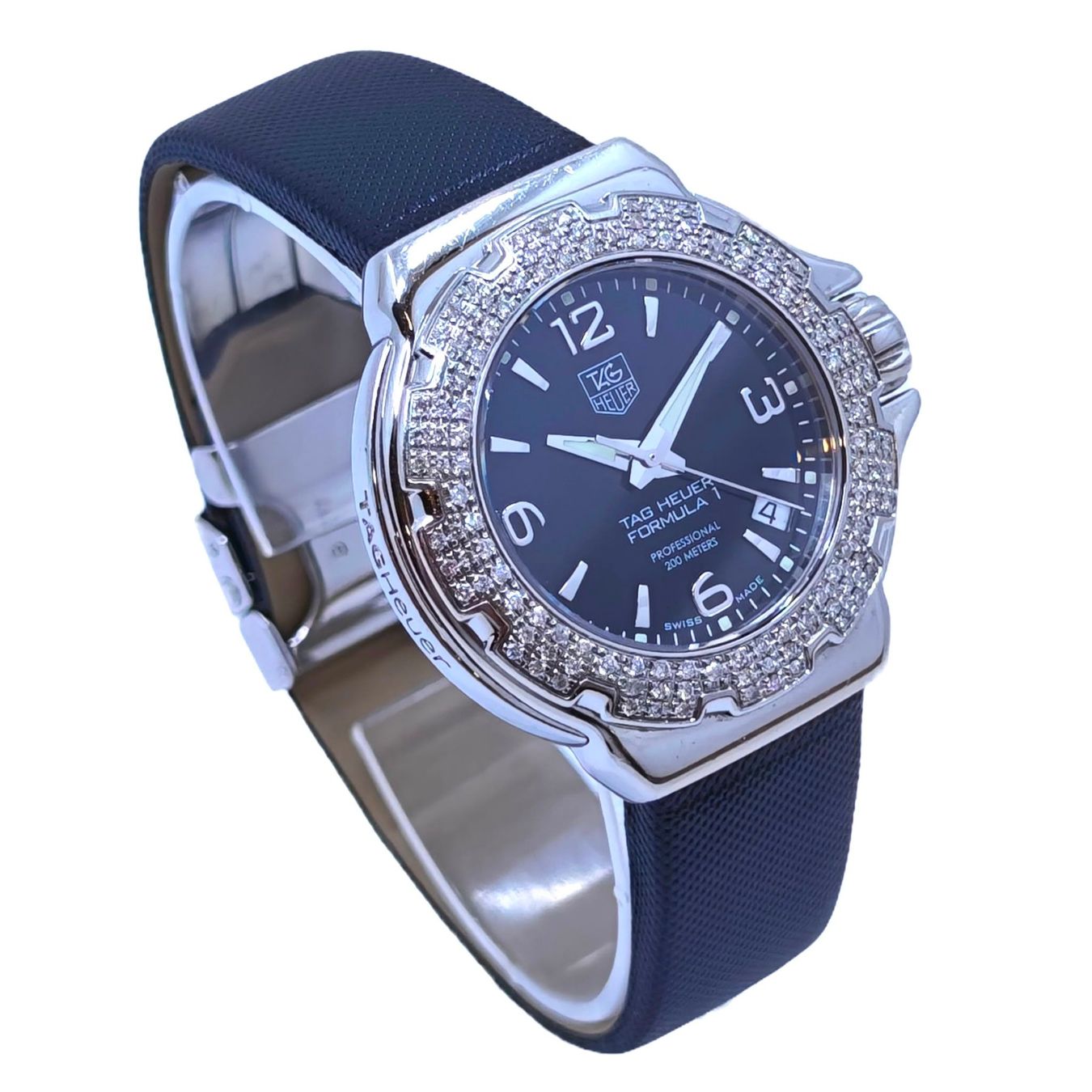 Tag Heuer Orologi: Tag Heuer Formula 1 Lady Diamonds – Usato da Montreux venduto da CashPay_Montreux 5