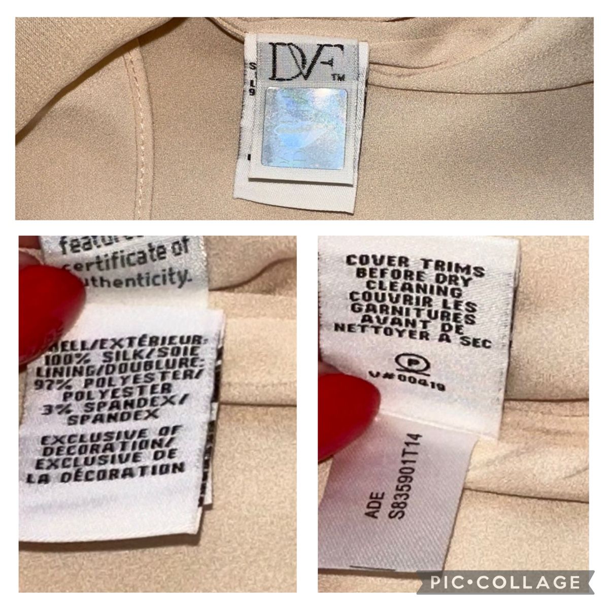 Diane von Furstenberg Top: DIANE VON FURSTENBERG TOP GR. M – Usato da Unteraegeri venduto da MH203 8