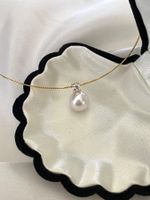 10.2mm Top Süsswasserperle Anhänger /echte