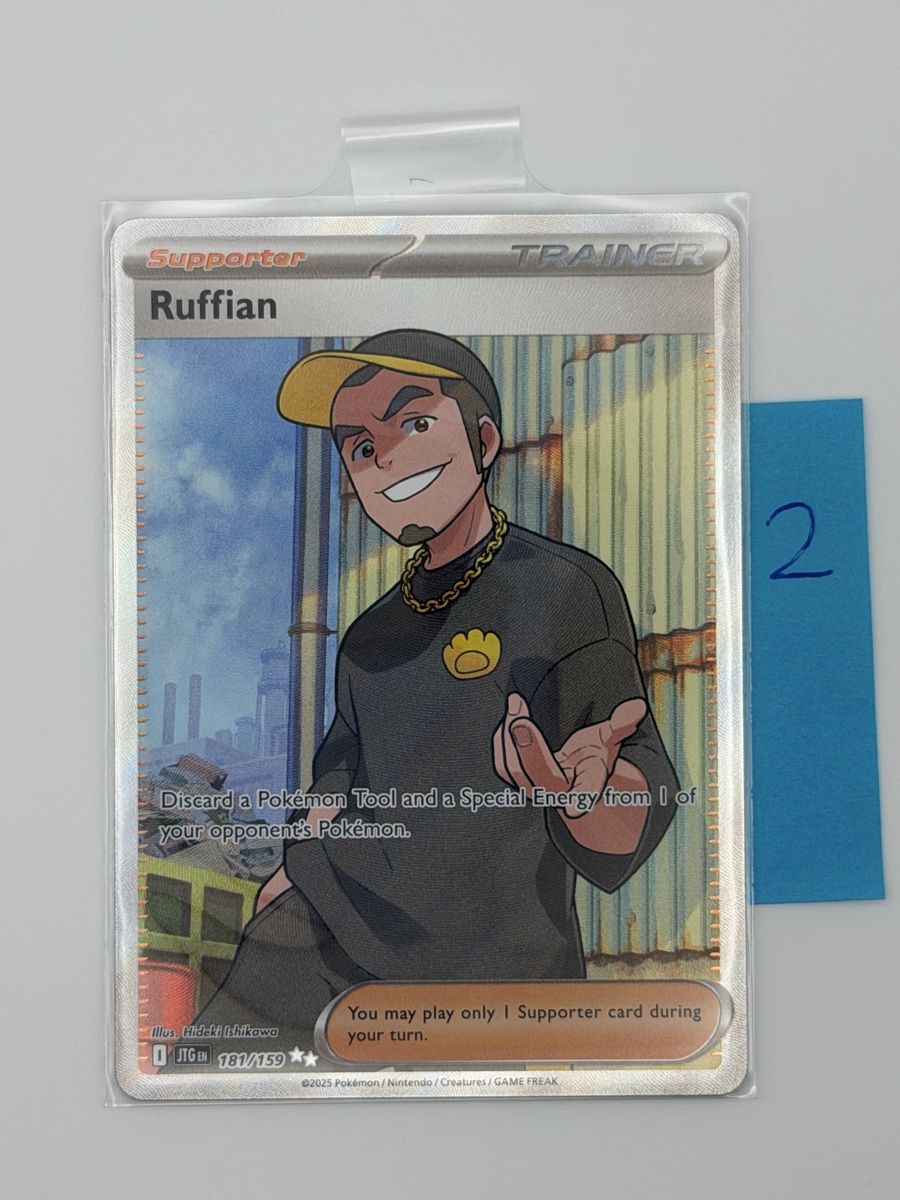 Pokémon Carte collezionabili: Pokémon Ruffian 181/159 – Nuovo (secondo la descrizione) da Uster venduto da CDM96