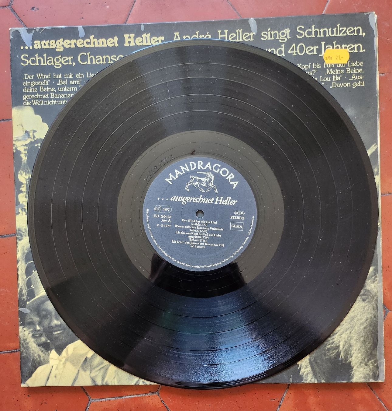 Dischi in vinile: André Heller 4 LPs inkl. Doppel-LP Bei lebendigem Leib – Usato da Zürich venduto da BAENZERINO 6
