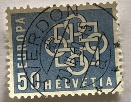 Nr. 348 mit Stempel   